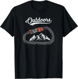 Camping Hiking and Mountain Travel Adventure Nature Outdoors T-Shirt