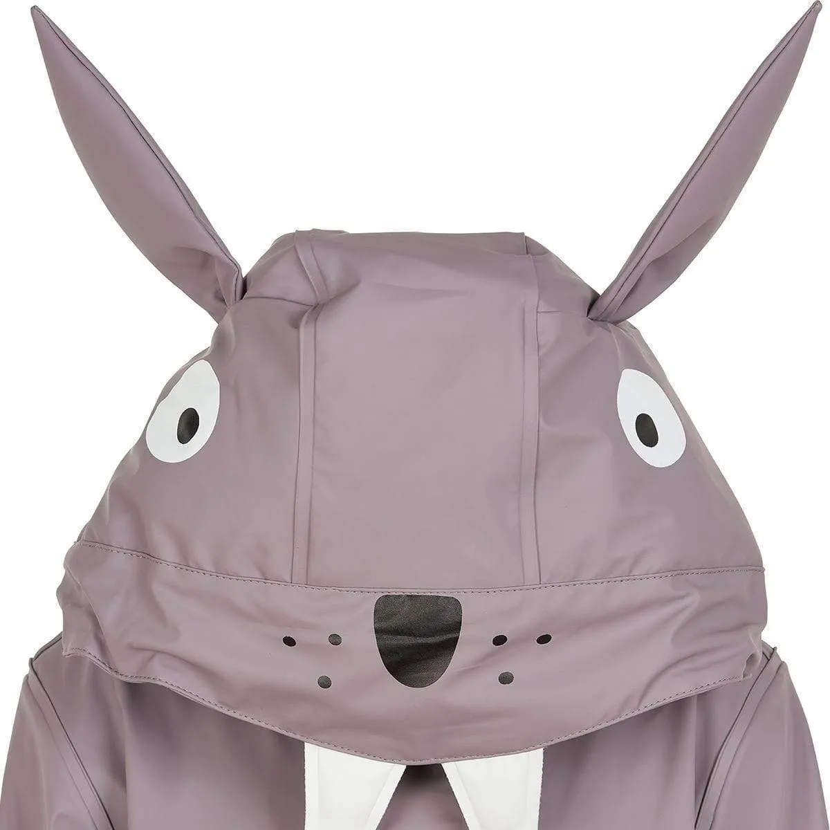 Critter Rain Jacket - Grey Orchid