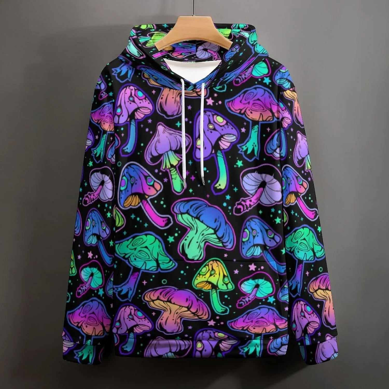 Hoodies For Men And Women Fall Casual Trendy Sweatshirt Hooded Pullover Tops 2024