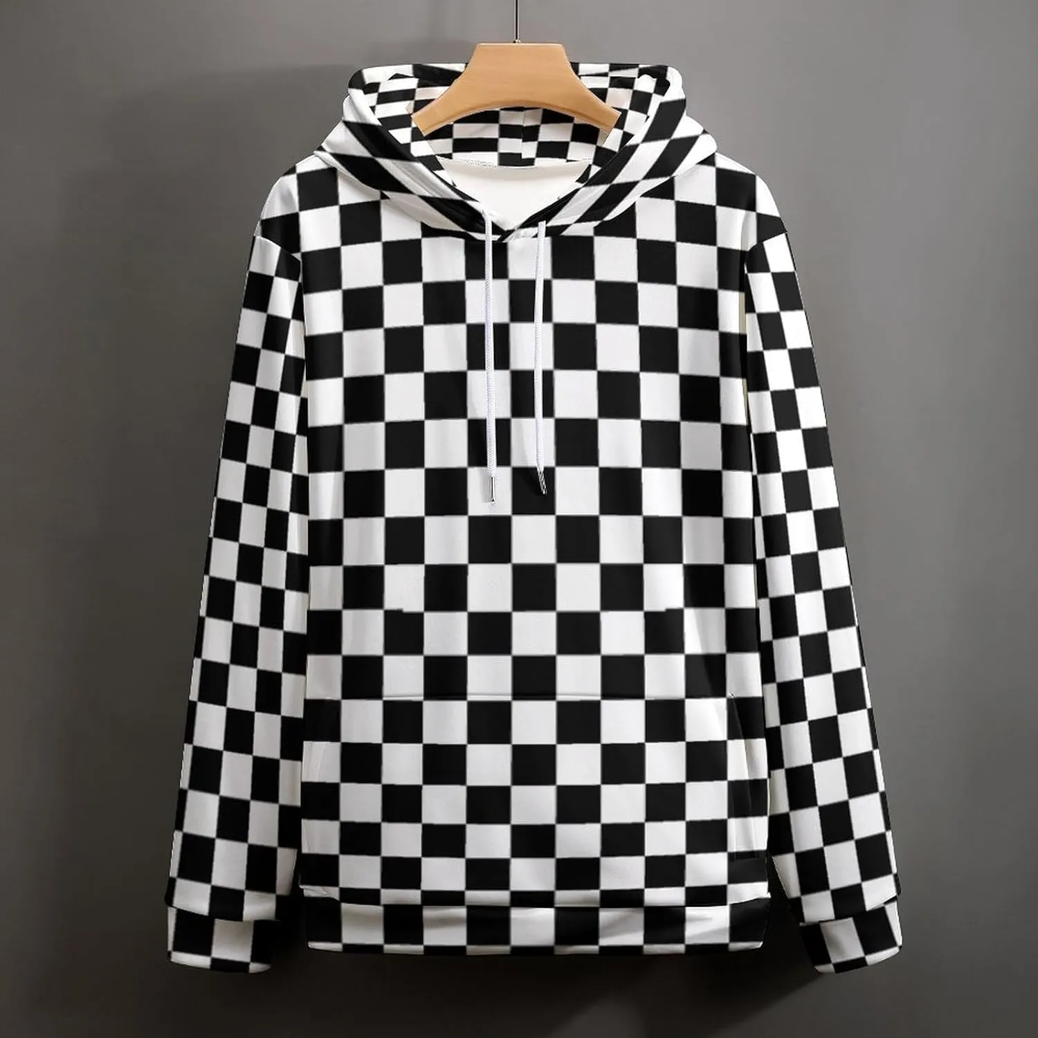 Hoodies For Men And Women Fall Casual Trendy Sweatshirt Hooded Pullover Tops 2024