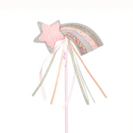 Pink and Silver Rainbow Wand