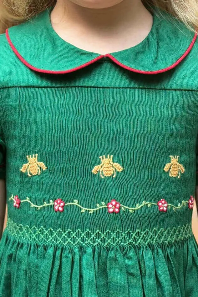 Smocked Royal Bee Dress