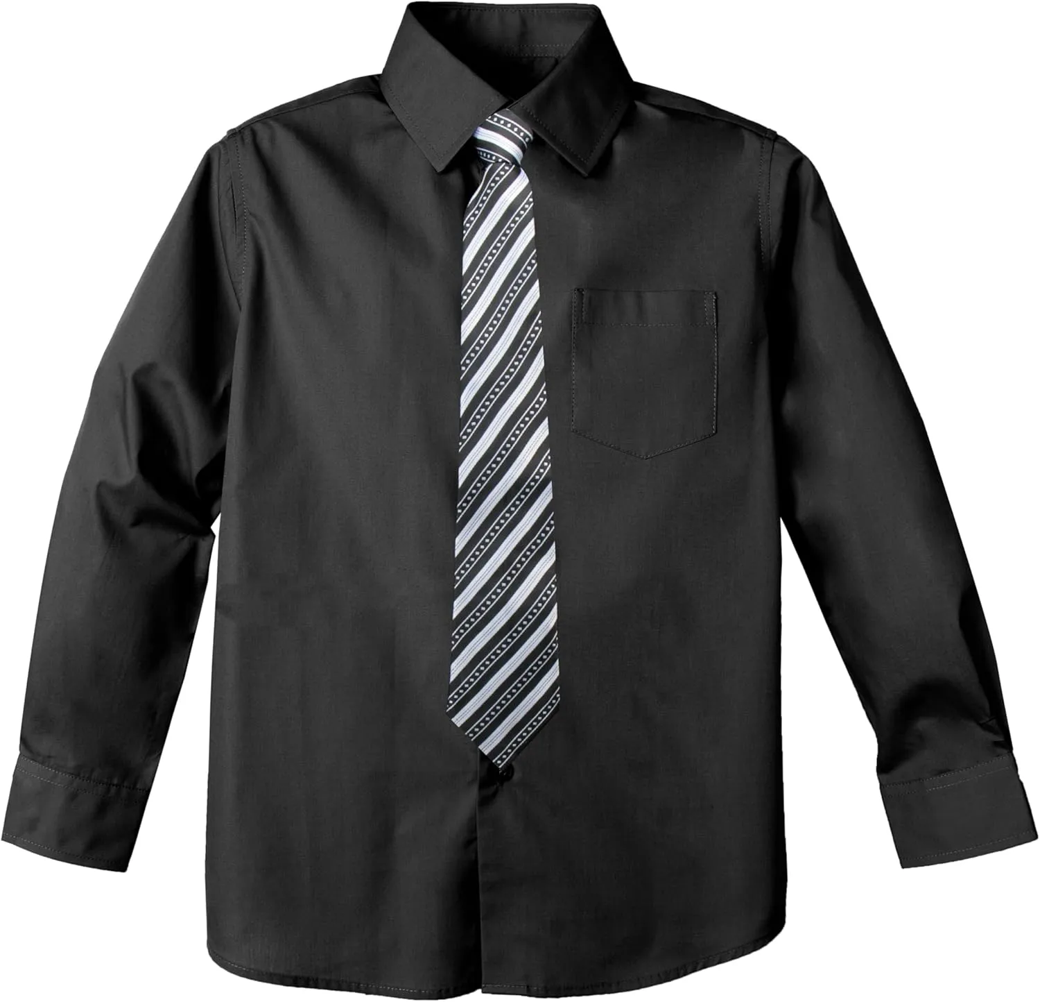 Spring Notion Boys Dress Shirt and Tie Set